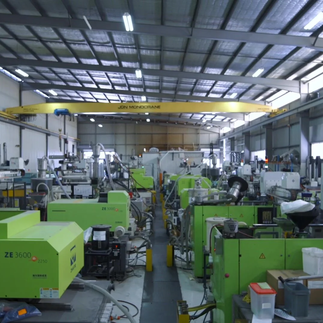 Manufacturing process-water treatment — industrial chiller and process-line filtration