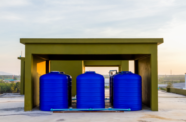 Rainwater harvesting — collection and treatment for site re-use